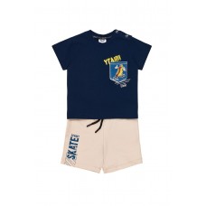 SPRINT σετ μπλούζα με σορτς αγόρι 261-1035-305 μπλε